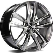 Statusfälgar Stuttgart Diamond Hyper Black 7x16 5/112 ET42 CB57,1 60°