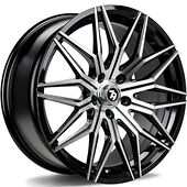 Statusfälgar SV-O Black Front Polished 8x18 5/112 ET35 CB66,6 60°