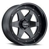 Statusfälgar T1A MATTE BLACK W/GLOSS BLACK LIP 9x20 6/114,3 ET15 CB76,1 60°