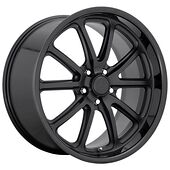 US Mags UC123 GLOSS BLACK MATTE BLACK 8,5x20 5/115 ET15 CB71,5 60°