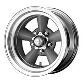 Statusfälgar VN309 Vintage Silver Machined Lip 8,5x15 5/120,65 ET-24 CB83,1 60°