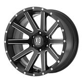 XD XD818 Satin Black Milled 10x20 6/135 ET-24 CB87,1 60°