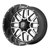 XD XD820 Satin Black Machined Face 12x20 5/127 ET-44 CB78,3 60°