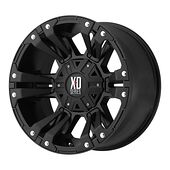 Statusfälgar XD822 Matte Black 9x17 5/139,7/150 ET-12 CB110,5 60°