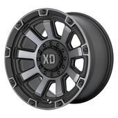 XD XD852 Satin Black With Gray Tint 9x17 6/135/139,7 ET0 CB106,1 60°