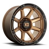 XD XD863 MATTE BRONZE W/ BLACK LIP 10x20 6/135 ET-18 CB87,1 60°