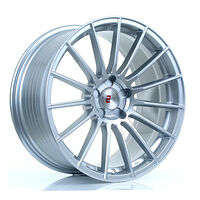 2Forge ZF1 Crystal Silver 9.5x19 5x105