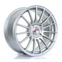2Forge ZF1 Silver 7.5x17 4x98