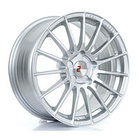 2Forge ZF1 Silver 7.5x17 5x100