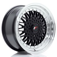 Japan Racing Wheels JR9 8x16 4x100/108 CB74.1 Gloss Black w/Machined Lip