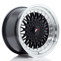 Japan Racing Wheels JR9 9x16 4x100/108 CB74.1 Gloss Black w/Machined Lip