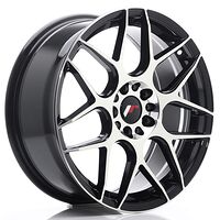 Japan Racing Wheels JR18 7.5x18 5x112/114.3 CB72.6 Black Machined Face