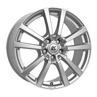 Rcdesign Rcdesign RC25T Kristallsilber 7,5x18 5/130 ET43 CB84,1