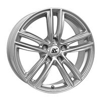 Rcdesign Rcdesign RC27 Kristallsilber 6,5x16 5/100 ET48 CB56,1