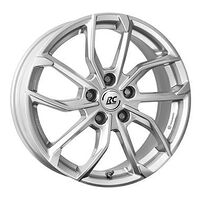 Rcdesign Rcdesign RC34 Kristallsilber 6,5x16 4/100 ET45 CB54,1