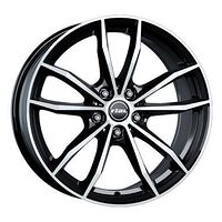Rial Rial X12 Diamant-Schwarz Frontpoliert 7,5x18 5/112 ET51 CB57,1