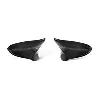 Akrapovic Carbon Fiber Mirror Cap Set - High Gloss BMW M3 (F80)