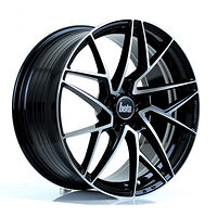 Bola FLR Gloss Black Polished Face 8.5x18 5x105