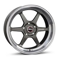 BORBET BORBET DB8GT graphite rim polished 8,5x18 5/108 ET40 CB72,6 60°