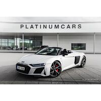 Audi Audi R8 Spyder V10 FSI RWS 540hk / Black & White / LASER