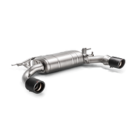 Akrapovic Sportavgassystem Slip-On Line (Titanium) BMW 340i (F30, F31) - OPF/GPF