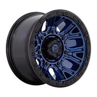 Fuel D827 TRACTION DARK BLUE W/ BLACK RING 10x20 6/135 ET-18 CB87,1 60°