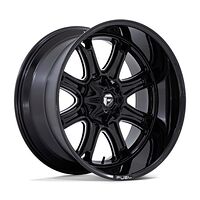 Fuel DARKSTAR GLOSS BLACK MILLED 10x20 8/170 ET-18 CB125,1 60°