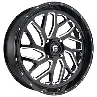 Fuel FC581 GLOSS BLACK MILLED 8,25x20 8/165,1 ET105 CB121,5 60°