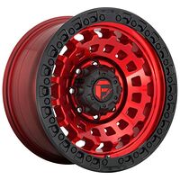 Fuel FC632 CANDY RED BLACK BEAD RING 9x17 5/127 ET-12 CB71,5 60°