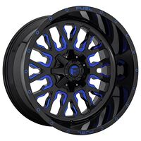 Fuel FC645 GLOSS BLACK BLUE TINTED CLEAR 9x20 6/135/139,7 ET1 CB106,1 60°