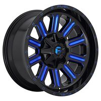 Fuel FC646 GLOSS BLACK BLUE TINTED CLEAR 9x20 6/135/139,7 ET2 CB106,1 60°