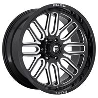 Fuel FC662 GLOSS BLACK MILLED 9x20 6/139,7 ET1 CB106,1 60°