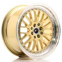 Japan Racing Wheels JR10 8x17 4x100/114.3 CB74.1 Gold w/Machined Lip