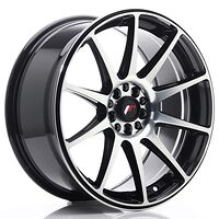 Japan Racing Wheels JR11 8.5x18 5x114.3/120 CB74.1 Black Machined