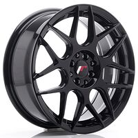 Japan Racing Wheels JR18 7x17 4x100/108 CB73.1 Glossy Black