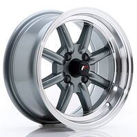 Japan Racing Wheels JR19 7x14 4x100 CB73.1 Gun Metal