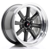 Japan Racing Wheels JR19 8x16 4x100/114.3 CB73.1 Gun Metal
