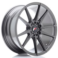 Japan Racing Wheels JR21 8.5x18 5x112/114.3 CB74.1 Hyper Gray