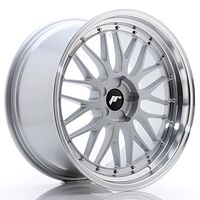 Japan Racing Wheels JR23 10x20 5x120 CB72.6 Hyper Silver w/Machined Lip