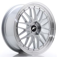 Japan Racing Wheels JR23 8.5x20 5x120 CB72.6 Hyper Silver w/Machined Lip