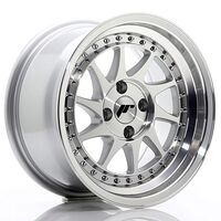 Japan Racing Wheels JR26 8x15 4x100 CB67.1 Silver Machined Face