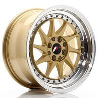 Japan Racing Wheels JR26 8x16 4x100/108 CB67.1 Gold w/Machined Lip