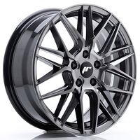 Japan Racing Wheels JR28 7x17 4x108 CB65.1 Hyper Black