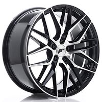 Japan Racing Wheels JR28 8.5x19 5x112 CB66.6 Gloss Black Machined Face