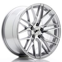 Japan Racing Wheels JR28 9.5x18 5x112 CB66.6 Silver Machined Face