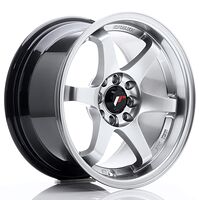 Japan Racing Wheels JR3 8x15 4x100/108 CB73.1 Hyper Silver