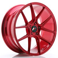 Japan Racing Wheels JR30 8.5x19 5x112 CB66.6 Platinum Red