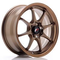 Japan Racing Wheels JR5 7x15 4x100 CB73.1 Dark Anodized Bronze