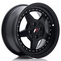 Japan Racing Wheels JR6 7x15 4x100/108 CB67.1 Matt Black