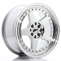 Japan Racing Wheels JR6 8x17 5x100/114.3 CB74.1 Silver Machined Face